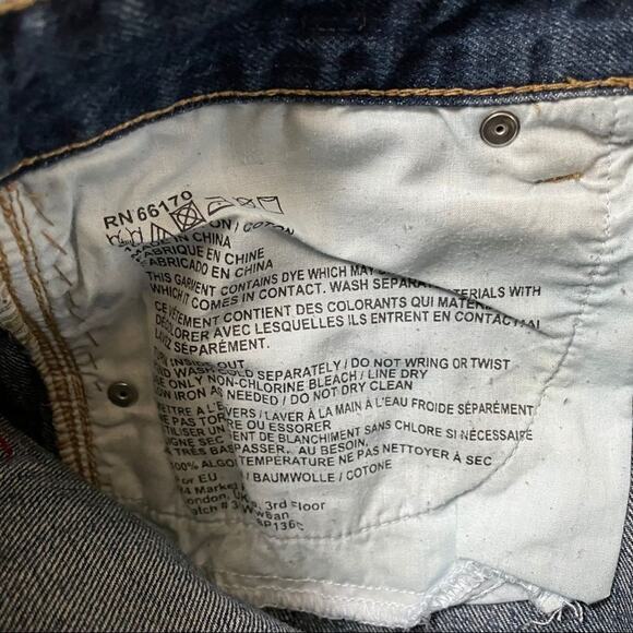 BDG Mid-Rise Embellished Denim Shorts | Sz 29 - Picture 6 of 7